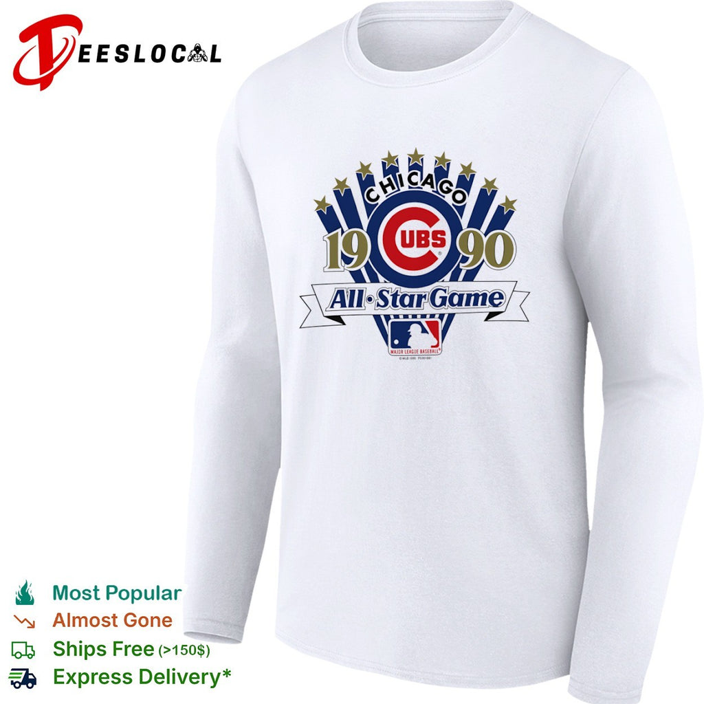 1990 Chicago Cubs All-Star Game Logo MLB shirt