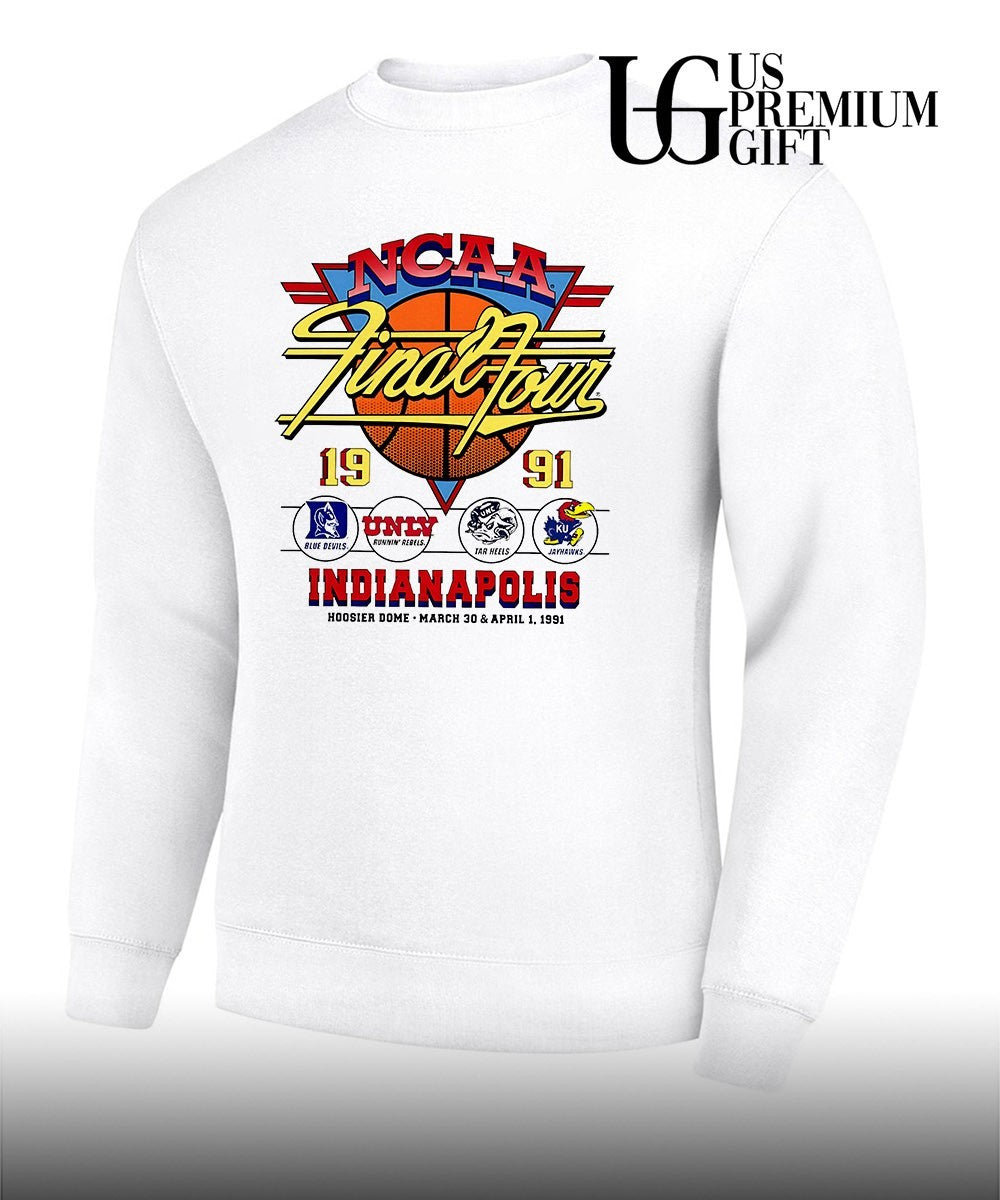1991 NCAA Final Four Indianapolis vintage logo shirt