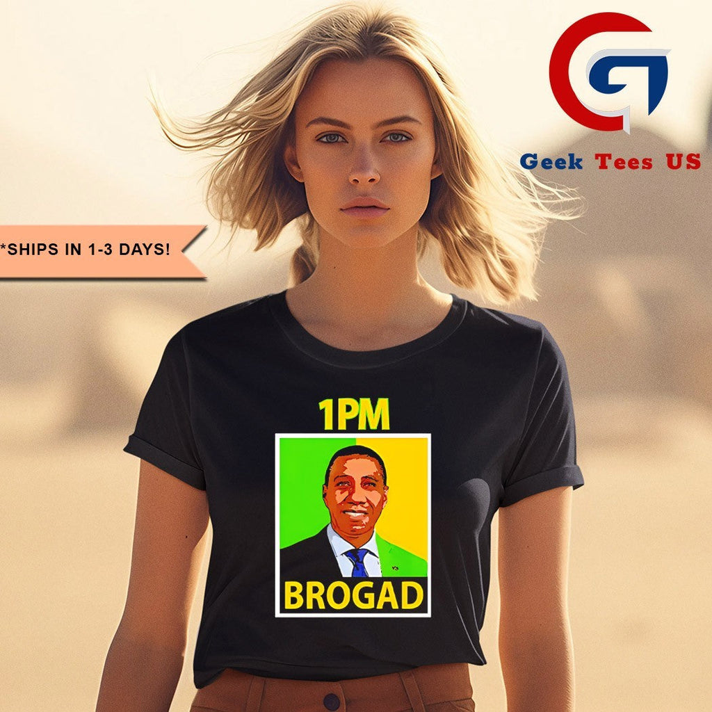 1PM BroGad JLP Supporters andrew holness shirt