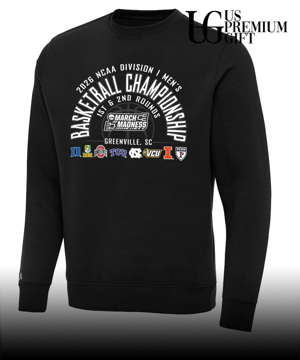 1St and 2nd Rounds March Madness 2026 NCAA DI Men’s Basketball Championship Greenville shirt