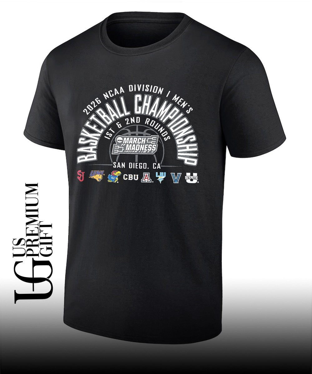 1St and 2nd Rounds March Madness 2026 NCAA DI Men’s Basketball Championship San Diego shirt