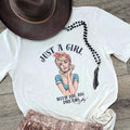 Just A Girl with Big, Big Dreams Dolly Graphic Tee