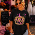 Leopard Pumpkin Halloween Shirt | Comfort Color