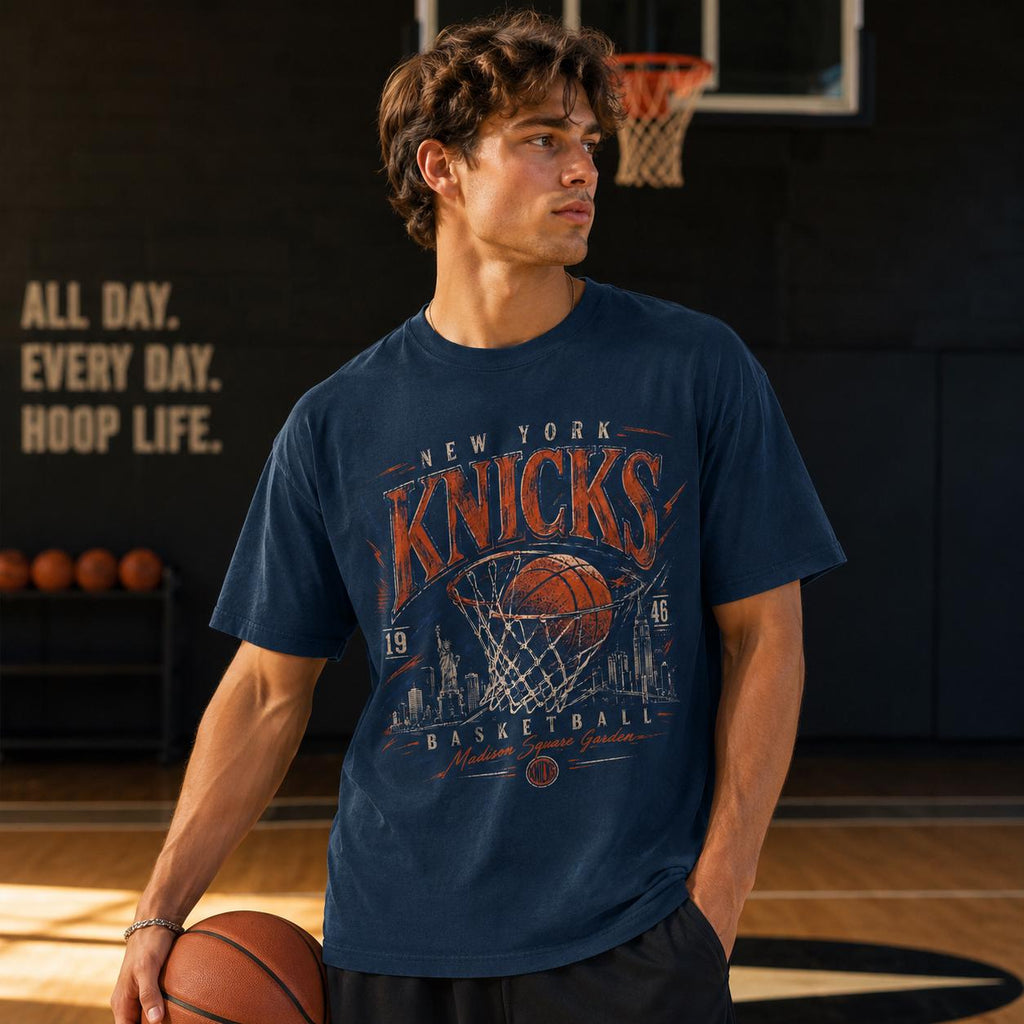York Knicks Vintage Basketball Unisex T-shirt, Sweatshirt, Hoodie (3)
