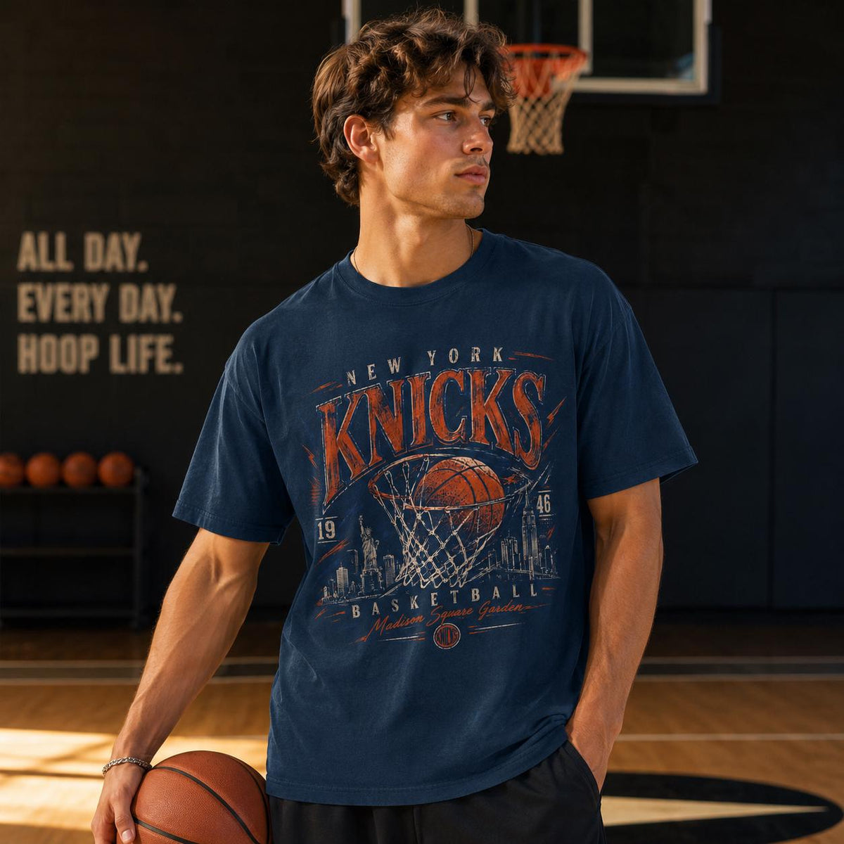 York Knicks Vintage Basketball Unisex T-shirt, Sweatshirt, Hoodie (3)