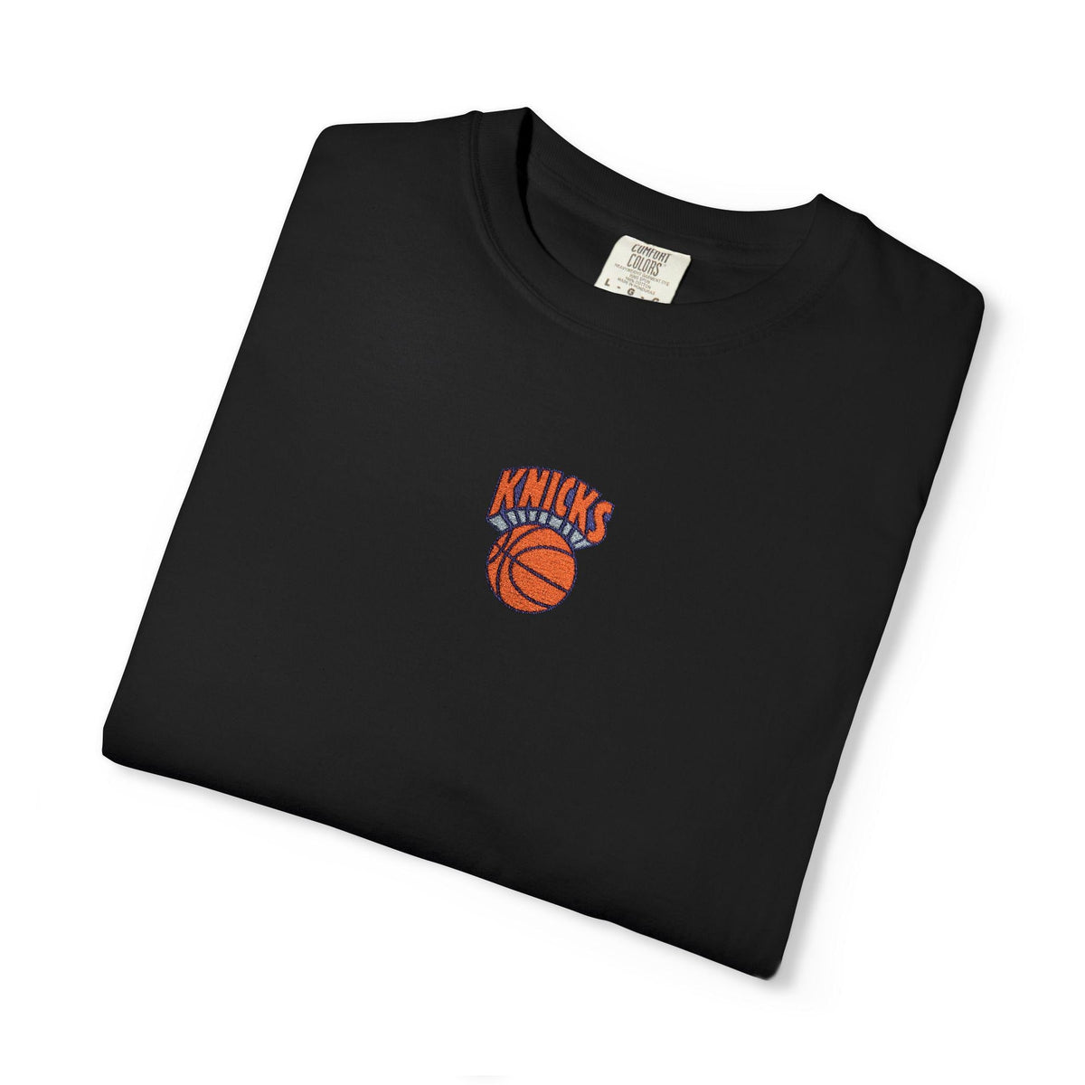 Embroidered Ny Knicks Team Basketball Logo Comfort Colors Playoff Finals (3)