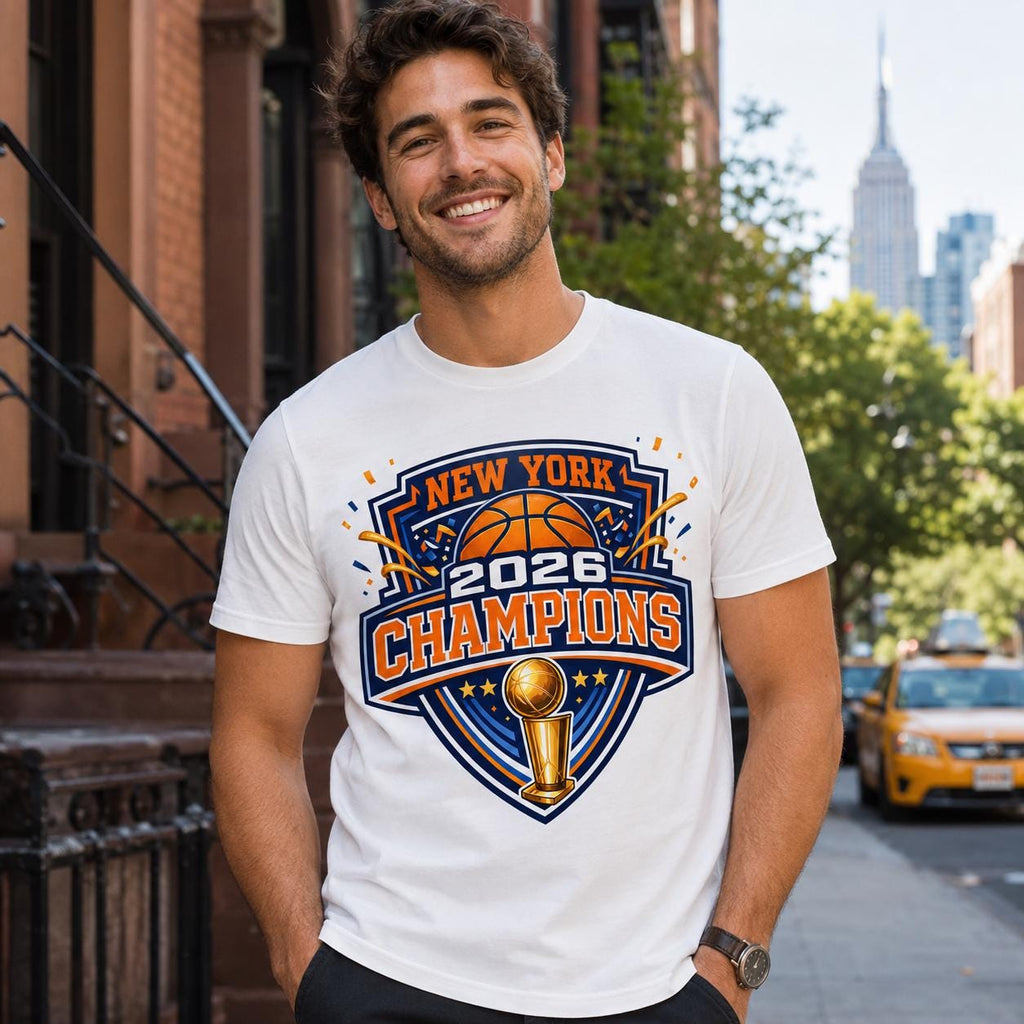 York 2026 Champions Knicks Basketball Fan Tee Nyc Championship York Sports Watch Party Tee (3)