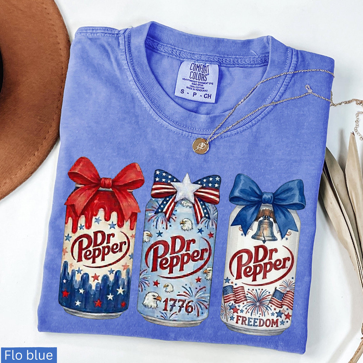Comfort Colors Dr Pepper Patriotic 4th July Soda Tee Soda Lover (3)