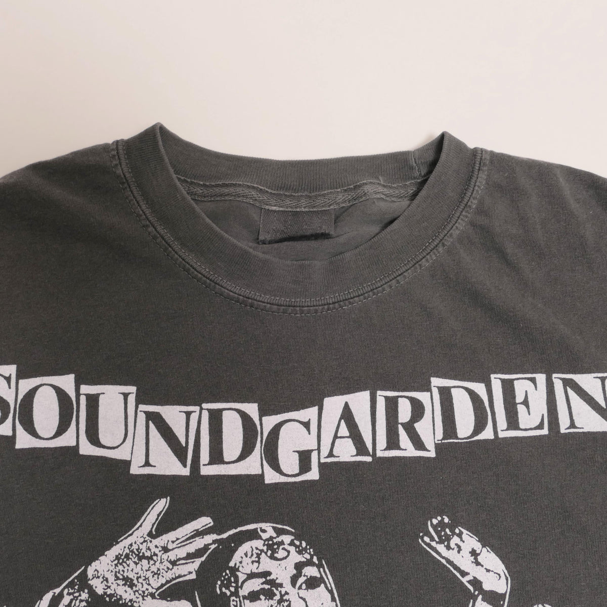 Soundgarden Band Tee Louder Love Mahakala Tibetan Buddhism Alternative American Rock Roll Grunge Sub Pop Ultra Faded Xl (3)