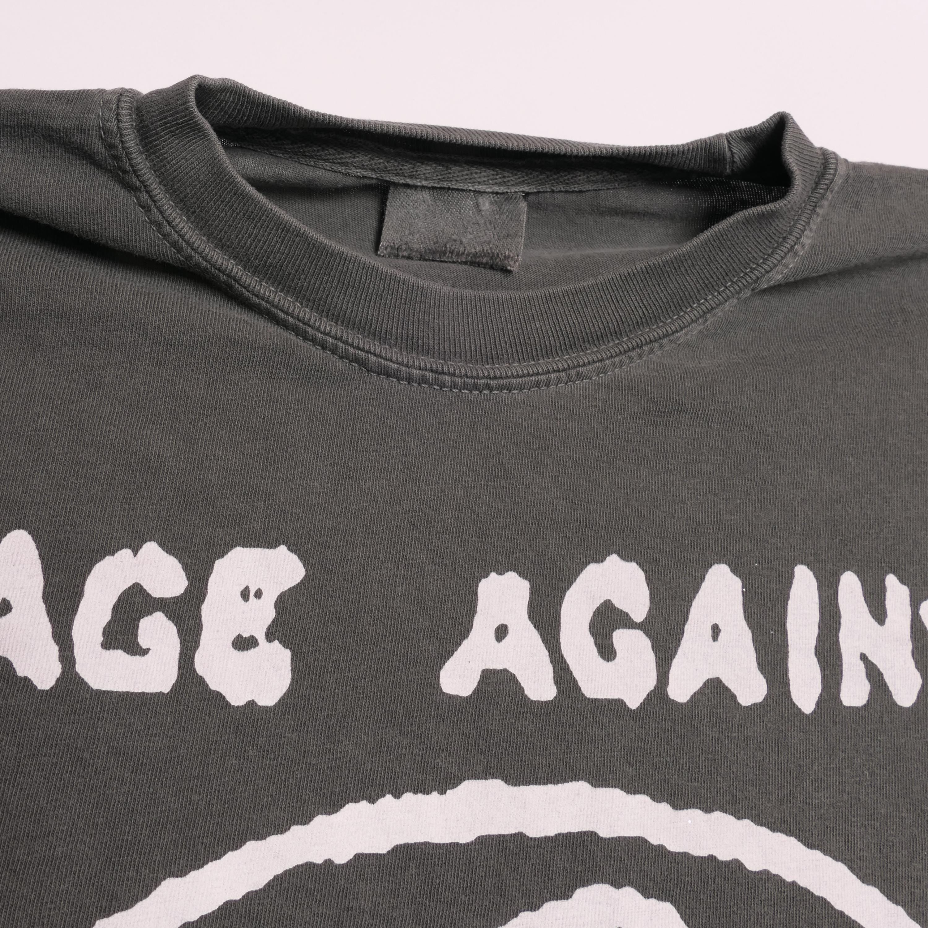 Rage Against Machine Band Tee Heavy Rap Metal Alternative Rock Roll Punk Molotov Cocktail Evil Empire Faded Tee Medium (3)