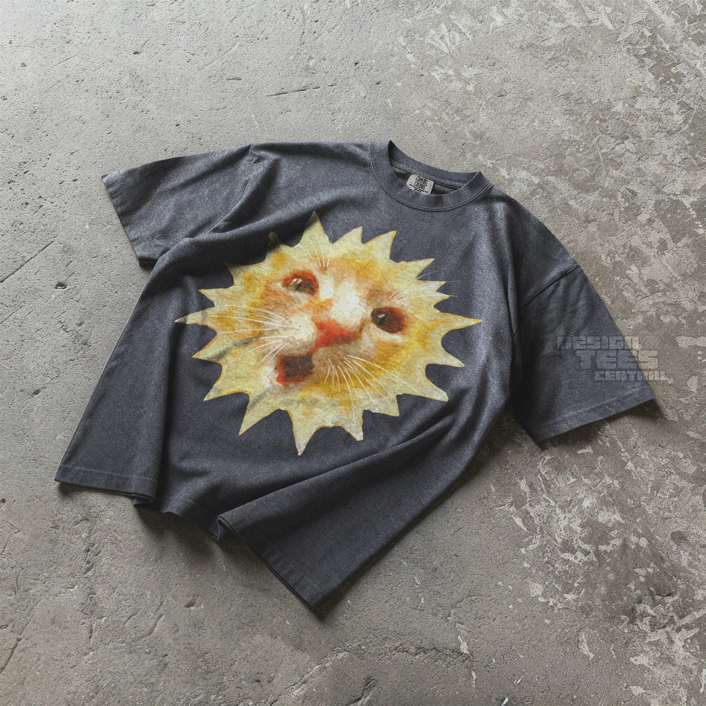Sun Cat Meme Kitten Unisex T-shirt, Sweatshirt, Hoodie (3)