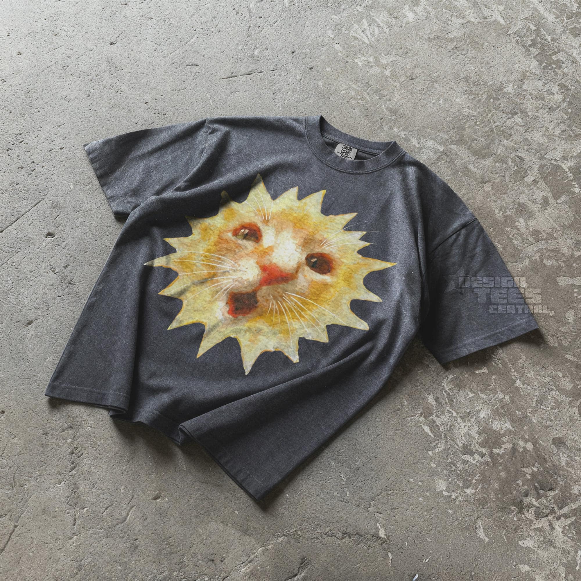 Sun Cat Meme Kitten Unisex T-shirt, Sweatshirt, Hoodie (3)
