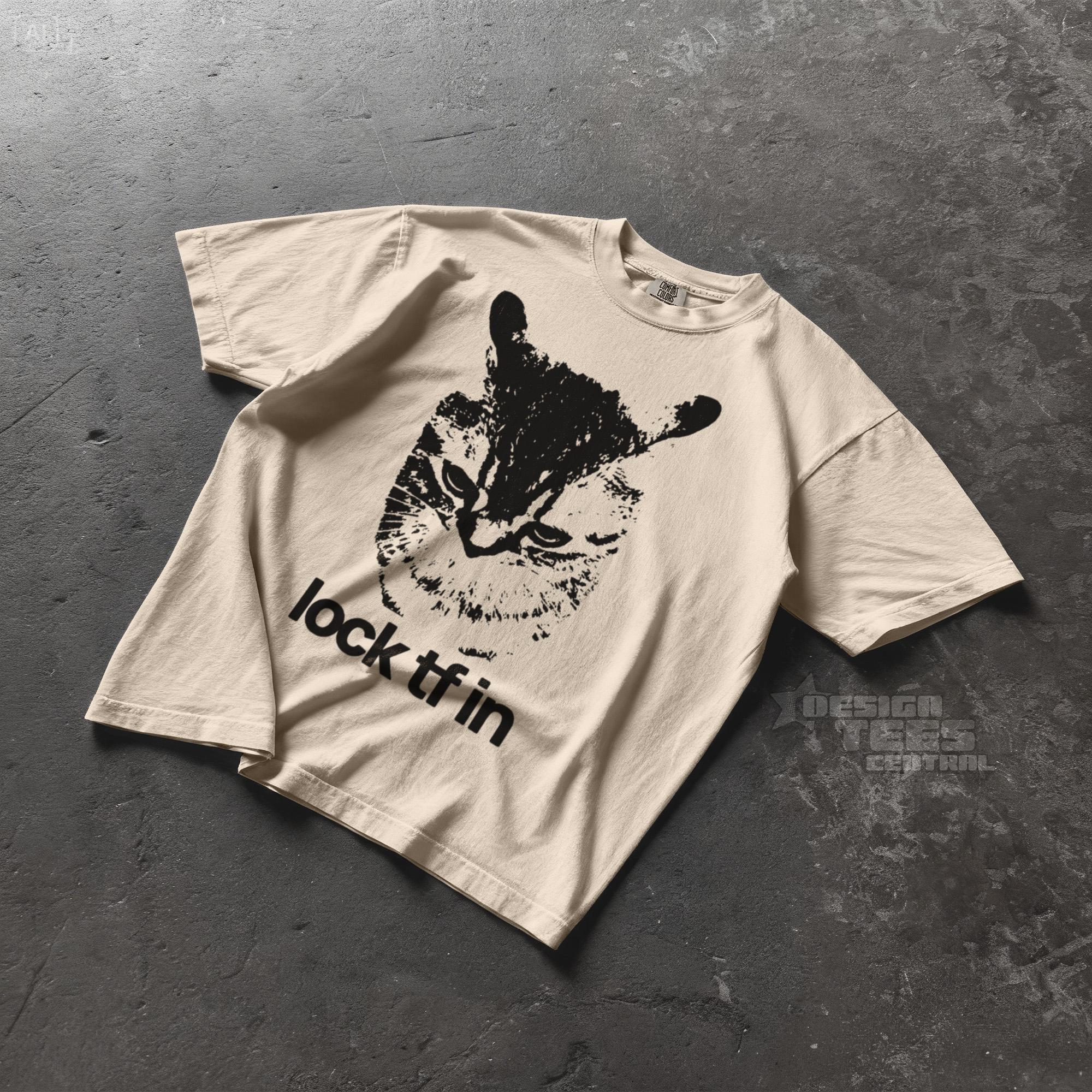 Lock Tf Cat Gen Meme Shitpost Y2k Unisex T-shirt, Sweatshirt, Hoodie (3)