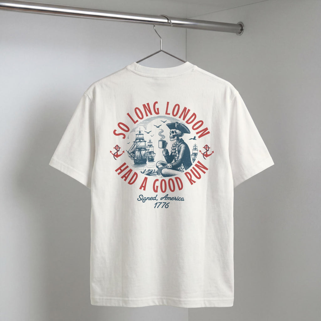 4th July Long London 1776 Front Back Tee Skeleton Patrio Independence Day (3)