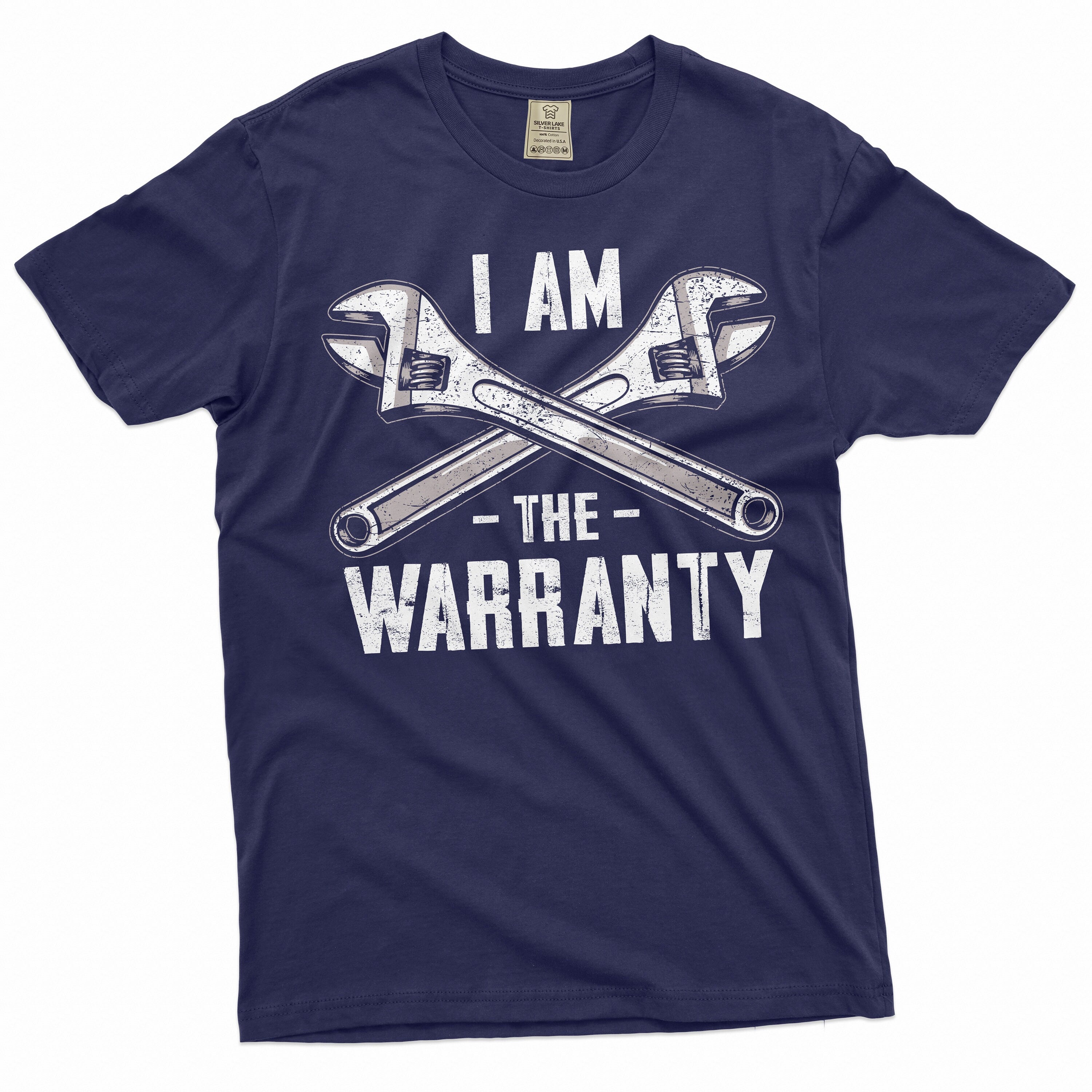 Am Warranty Father'S Day Dad Grandpa Papa Garage Mechanic Tee (3)