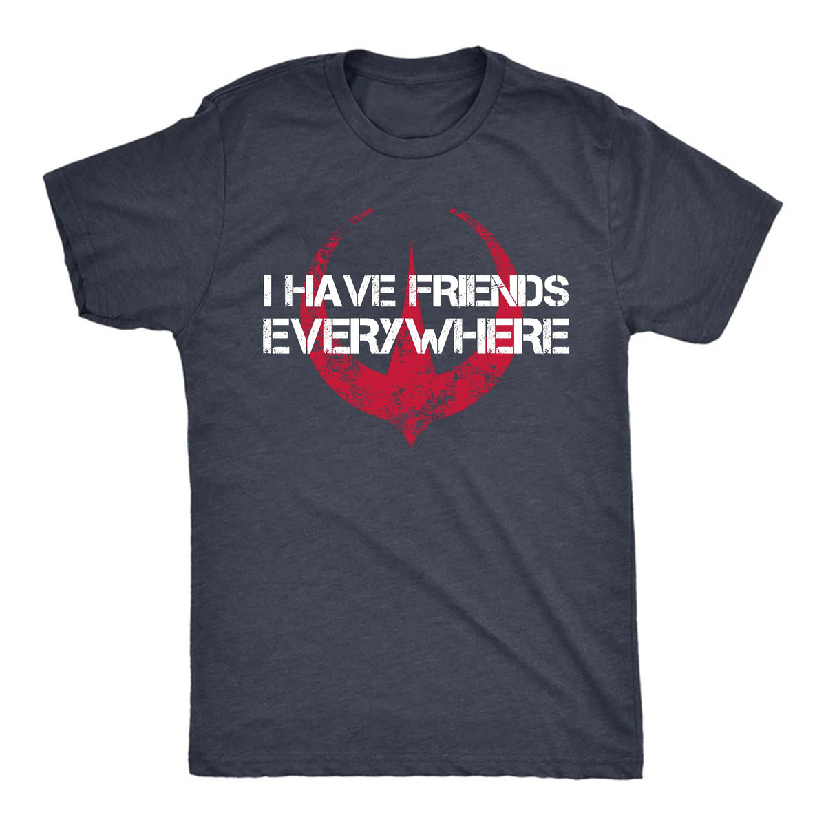 Friends Everywhere Jersey Tee Andor Inspired Short Sleeve Friends Minimalist Tee (3)