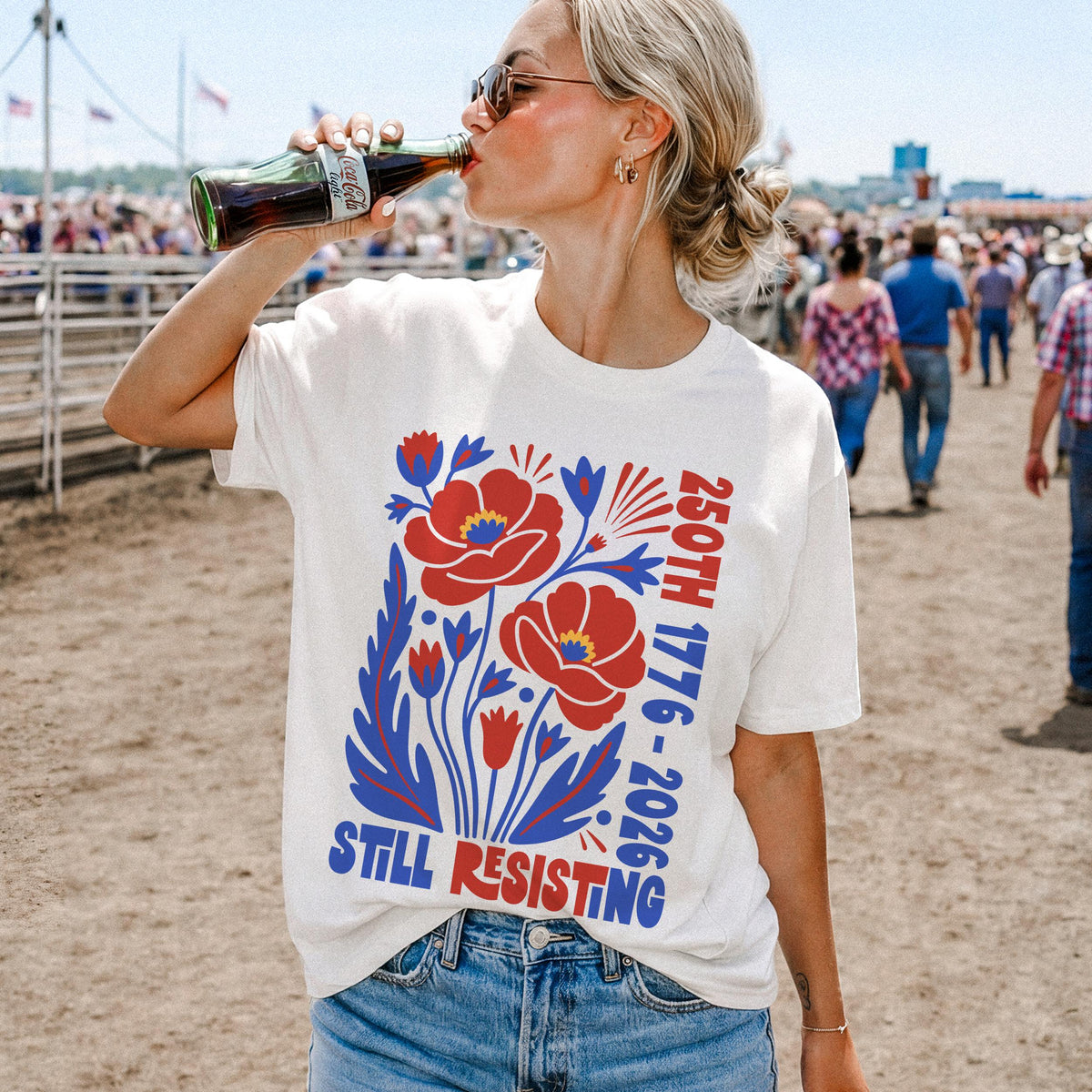 Usa 250th Still Resisting Liberal July 4th Protest Tee Anti Trump Americana Voter Birthday (3)