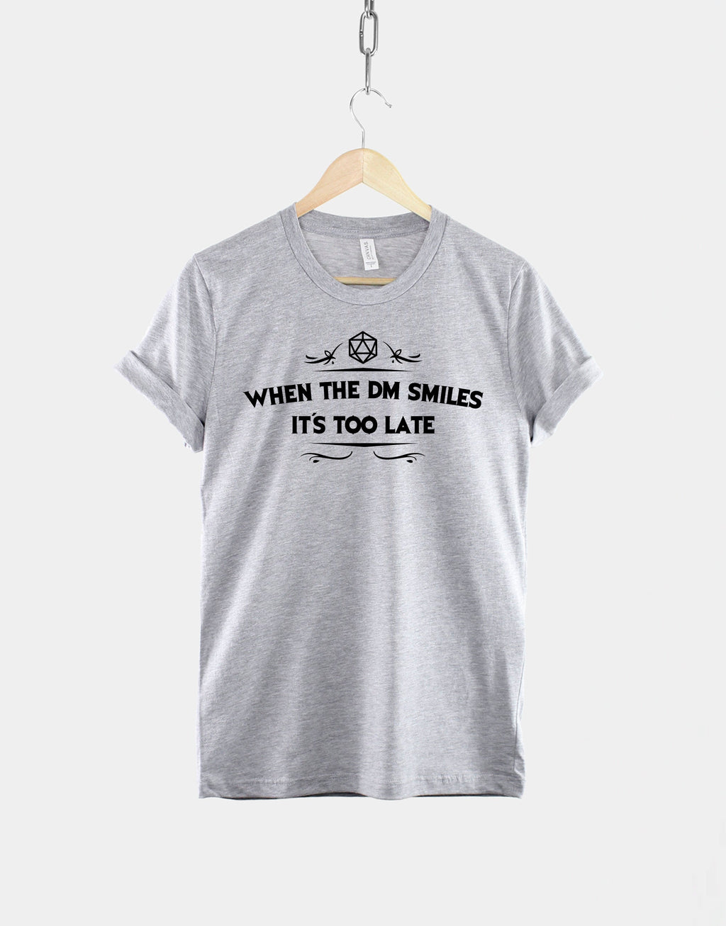 Dm Smiles Dnd Dungeons Dragons Quote Tee Dungeon Master (3)