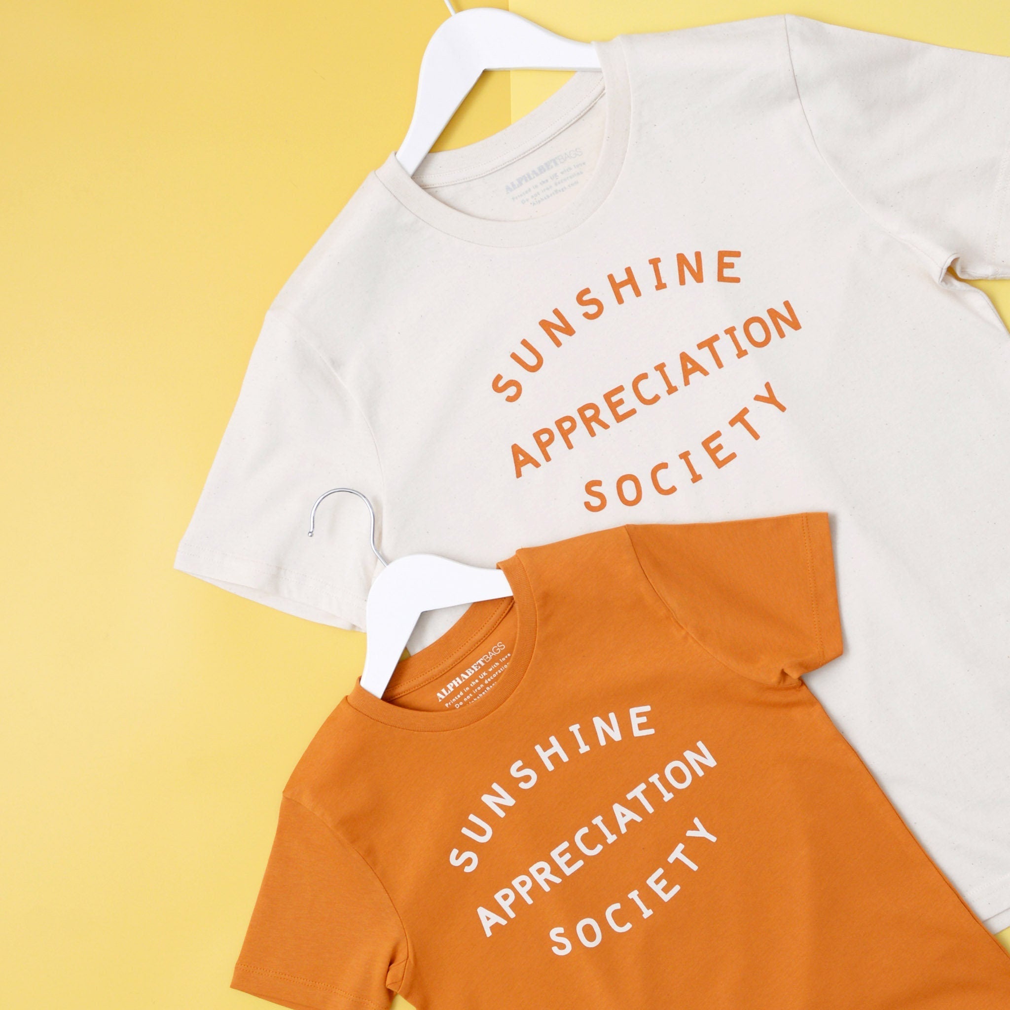 Sunshine Appreciation Society Organic Slogan Tee Summer (3)
