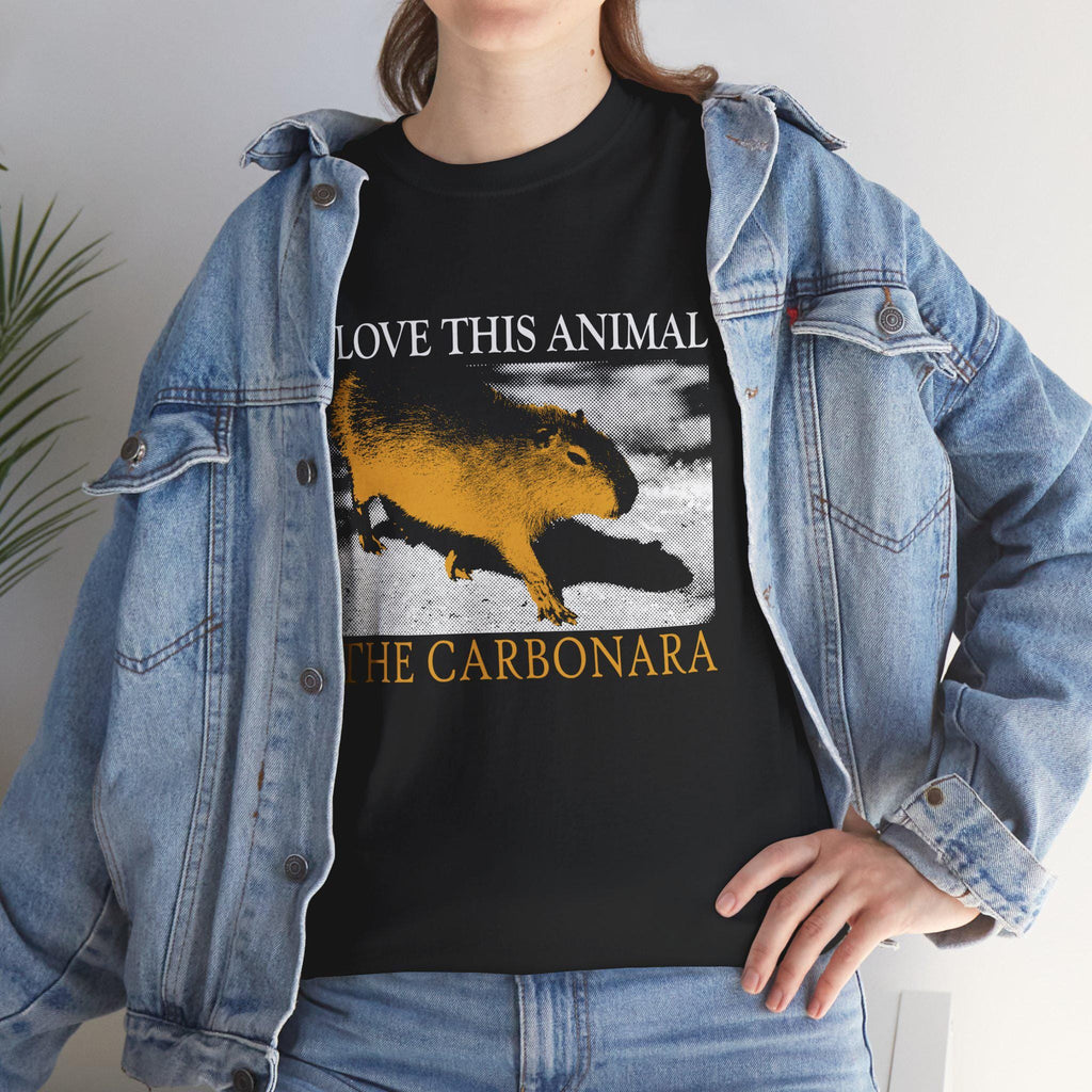 Carbonara Capybara Unisex T-shirt, Sweatshirt, Hoodie (3)