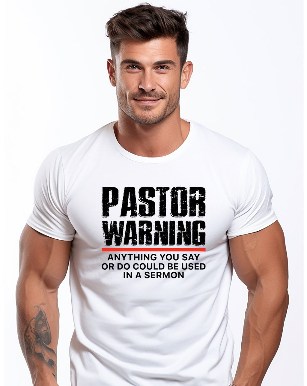Pastor Warning Delight Tee Church Pastor Birthday Attire (3)