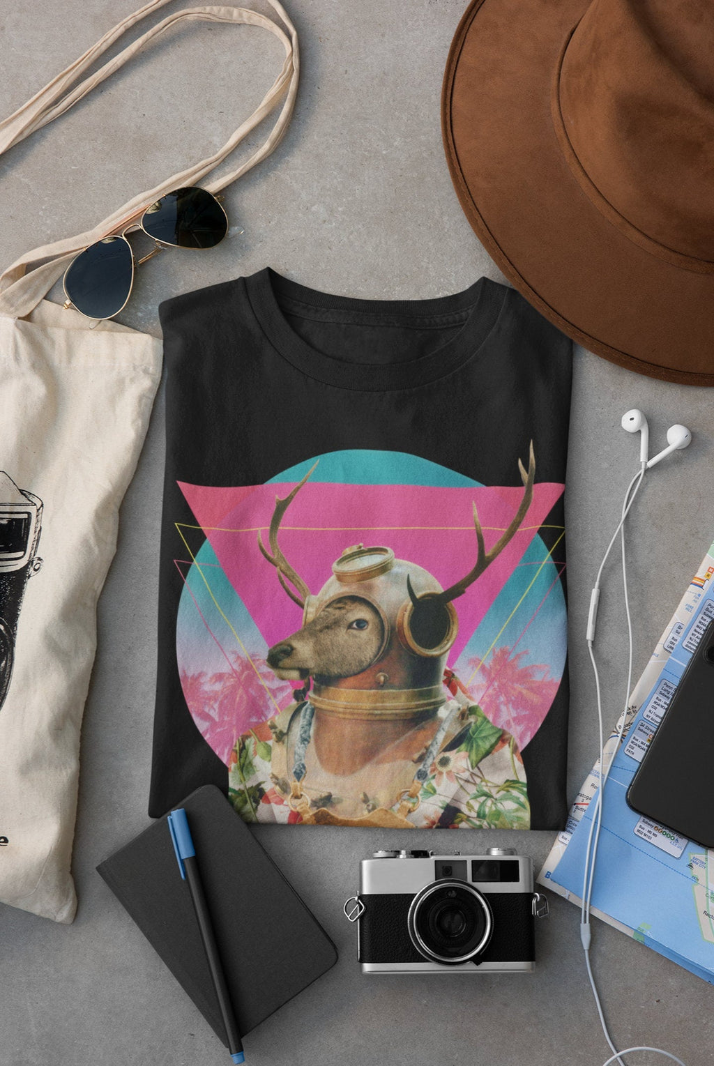 Deer Bella Canvas Animal Tee Unisex T-shirt, Sweatshirt, Hoodie (3)
