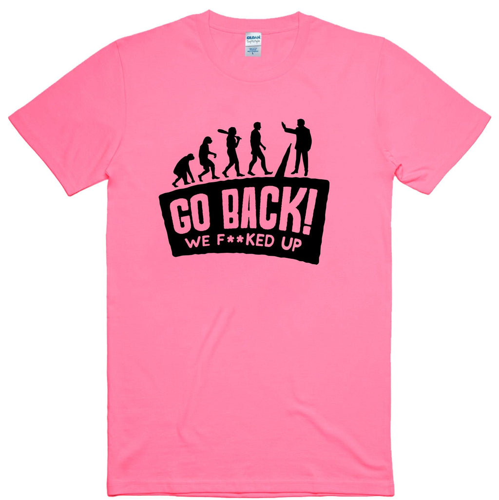 Evolution Go Back Regular Fit 100 Tee Unisex T-shirt, Sweatshirt, Hoodie (3)