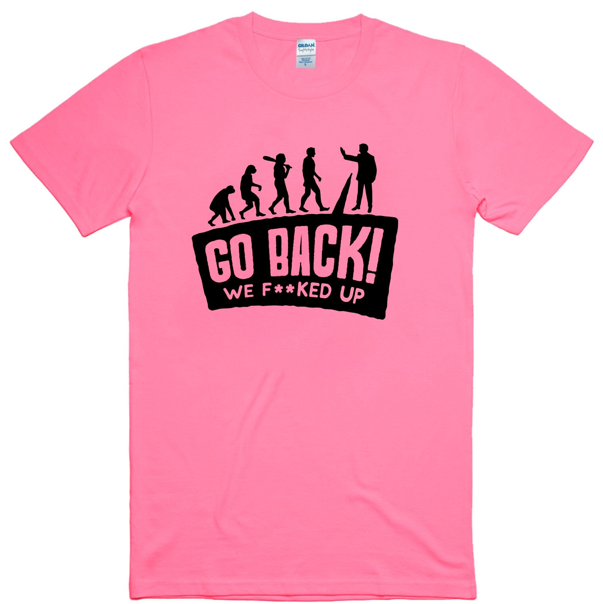 Evolution Go Back Regular Fit 100 Tee Unisex T-shirt, Sweatshirt, Hoodie (3)