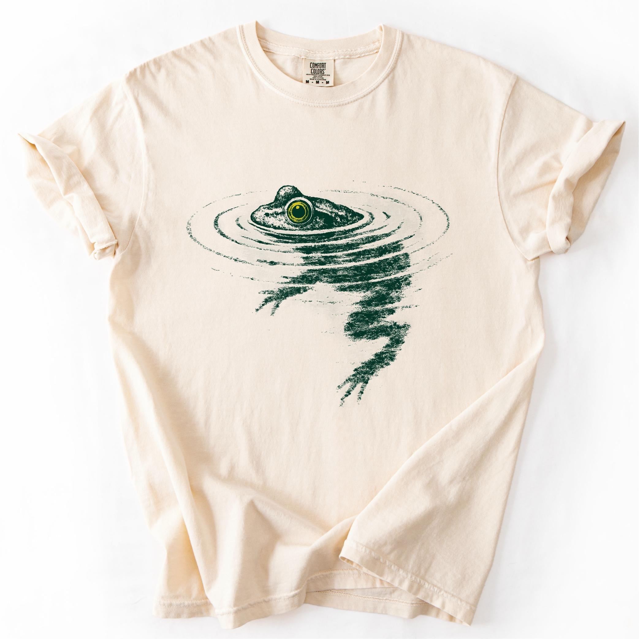 Frog Swimming Animal Unisex T-shirt, Sweatshirt, Hoodie (3)