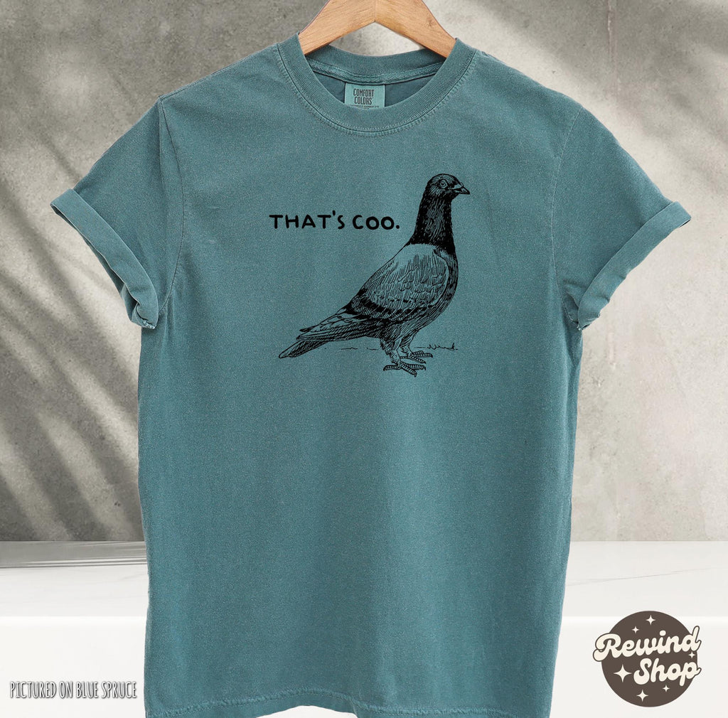 Pigeon Comfort Colors That'S Coo Bird Lover Unisex T-shirt, Sweatshirt, Hoodie (3)