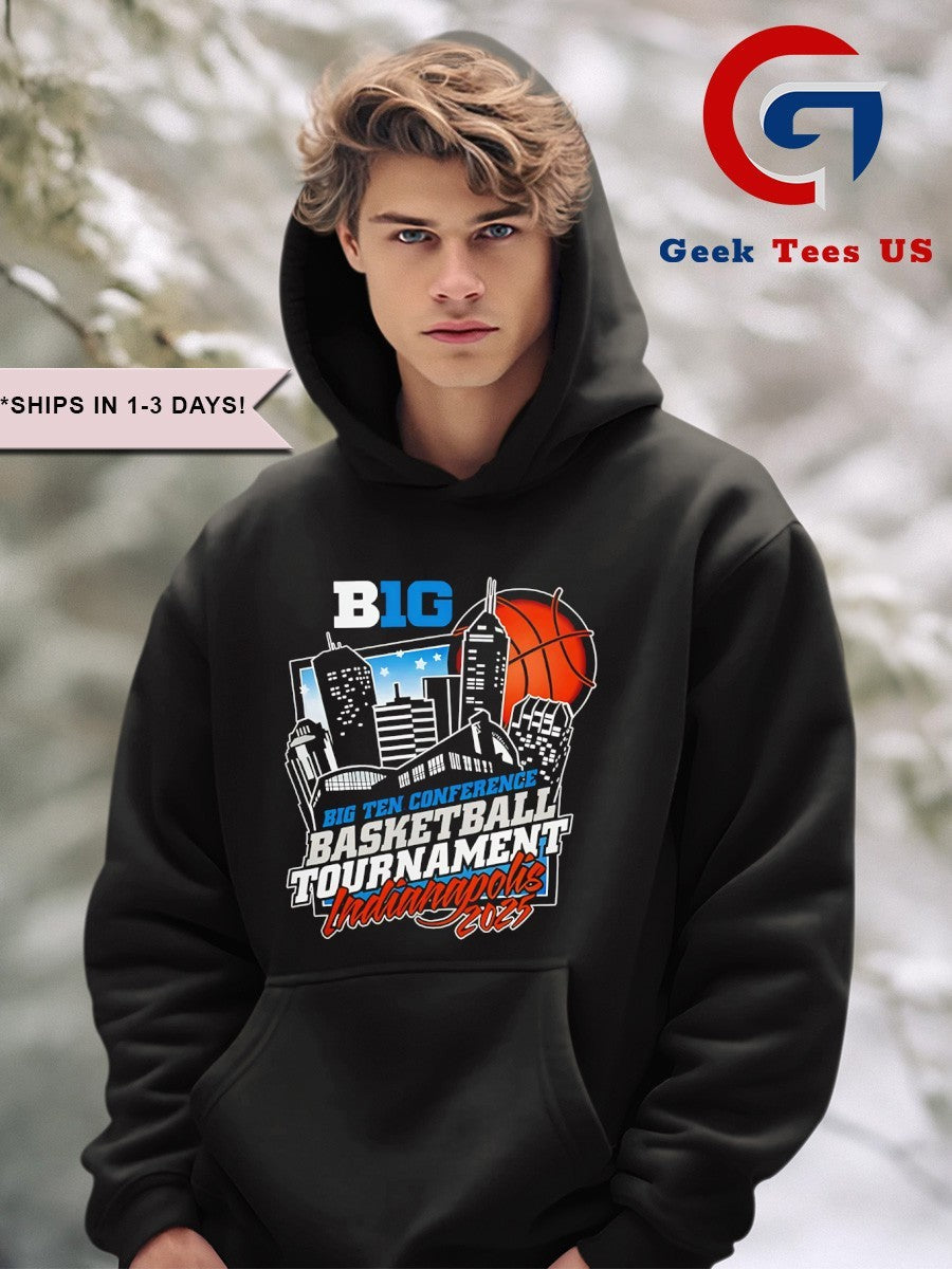 2025 Big Ten Basketball Tournament Indianapolis shirt