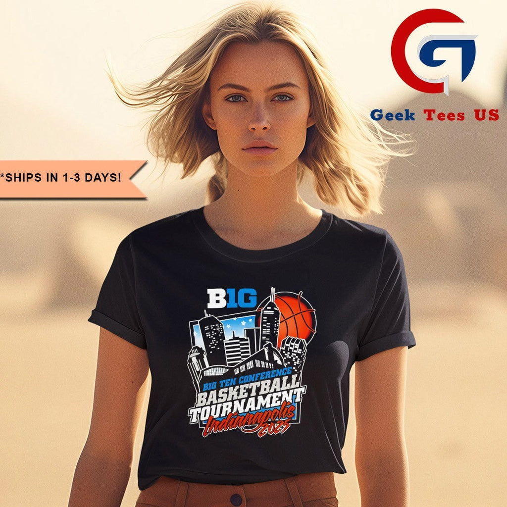 2025 Big Ten Basketball Tournament Indianapolis shirt