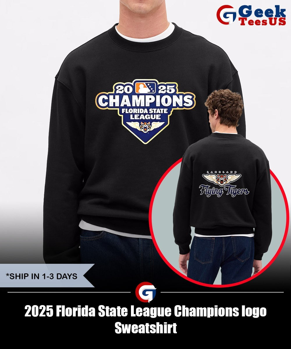 2025 Florida State League Champions logo shirt