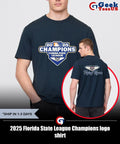 2025 Florida State League Champions logo shirt