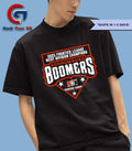 2025 Frontier League West Division Champions Schaumburg Boomers baseball logo T-shirt