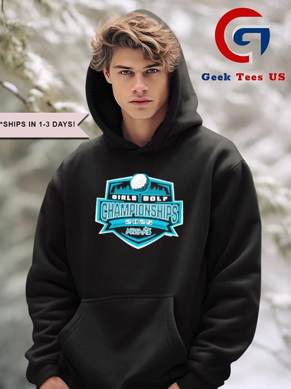 2025 MHSAA Girls Golf Championships logo shirt