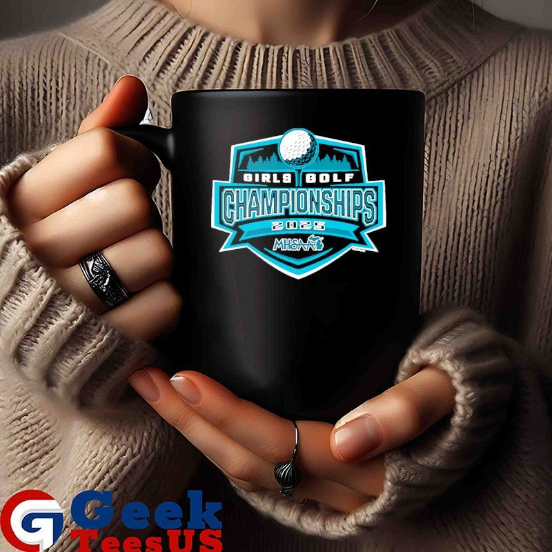 2025 MHSAA Girls Golf Championships logo shirt