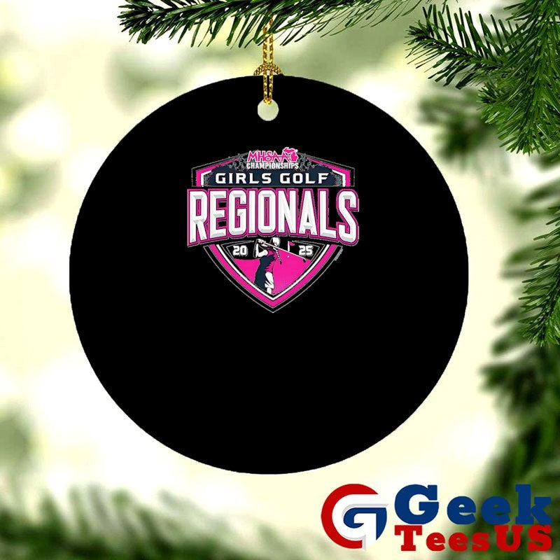 2025 MHSAA Girls Golf Regionals logo shirt