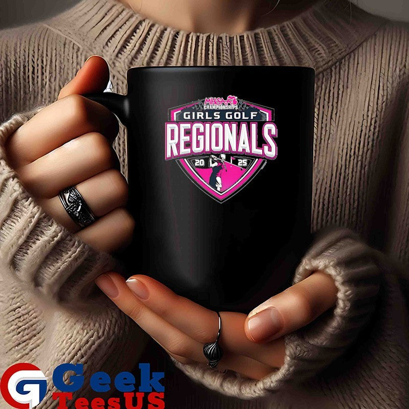 2025 MHSAA Girls Golf Regionals logo shirt