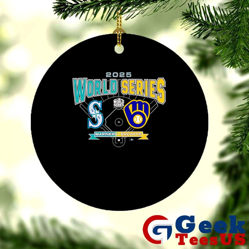 2025 MLB World Series Seattle Mariners vs Milwaukee Brewers baseball change up shirt