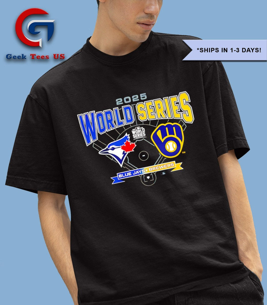 2025 MLB World Series Toronto Blue Jays Vs Milwaukee Brewers baseball change up shirt