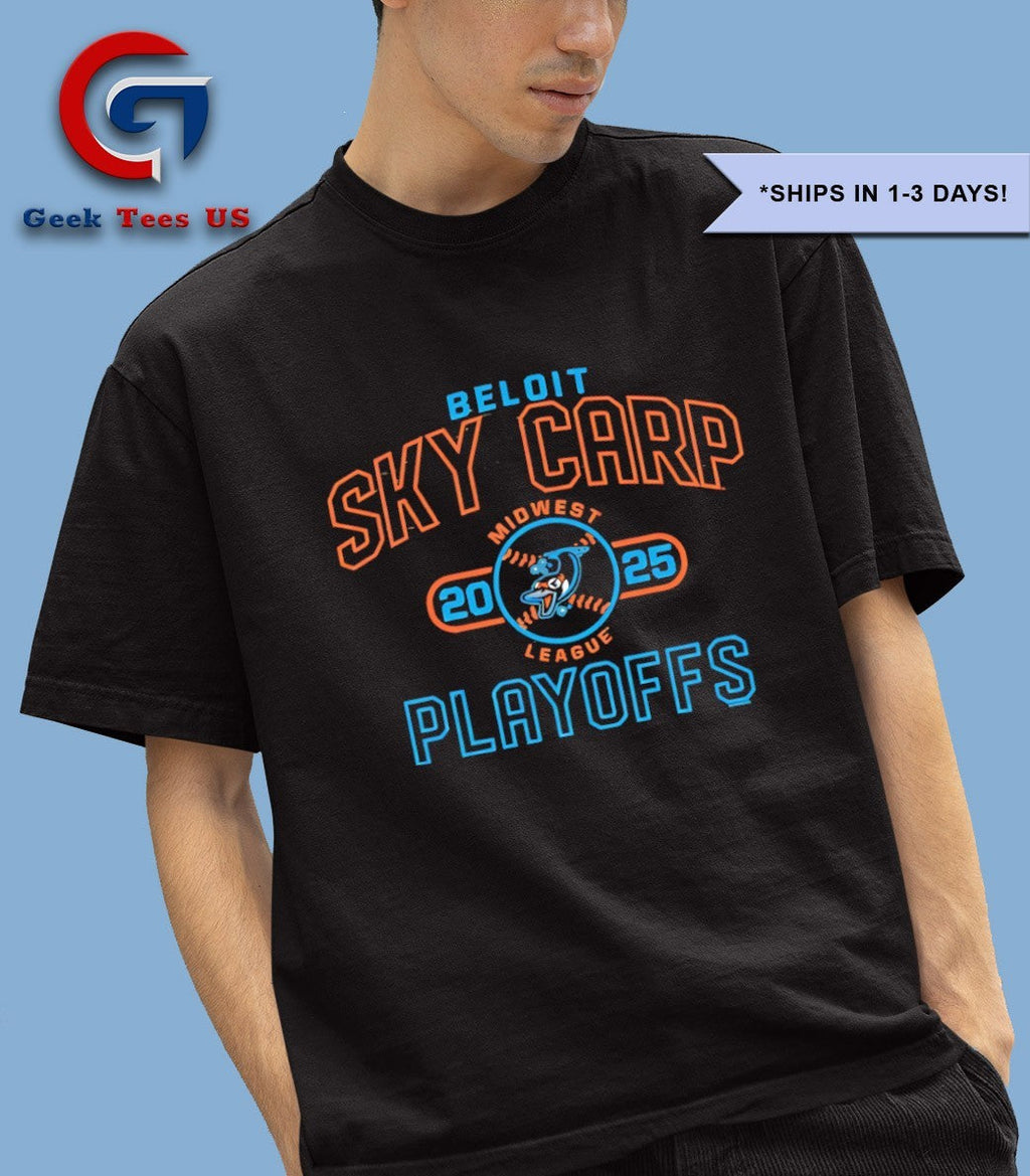 2025 Midwest League Playoffs Beloit Sky Carp Baseball shirt