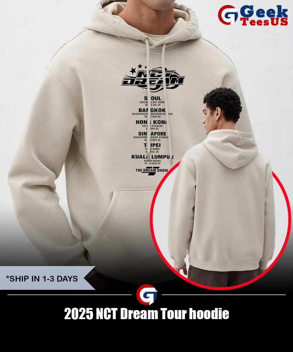 2025 NCT Dream Tour shirt