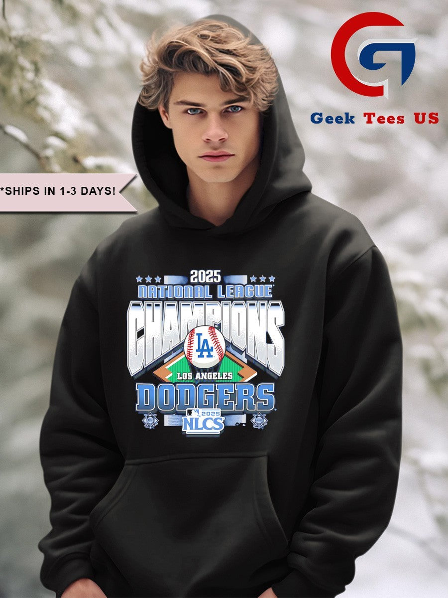2025 National League Champions World Series Los Angeles Dodgers baseball shirt