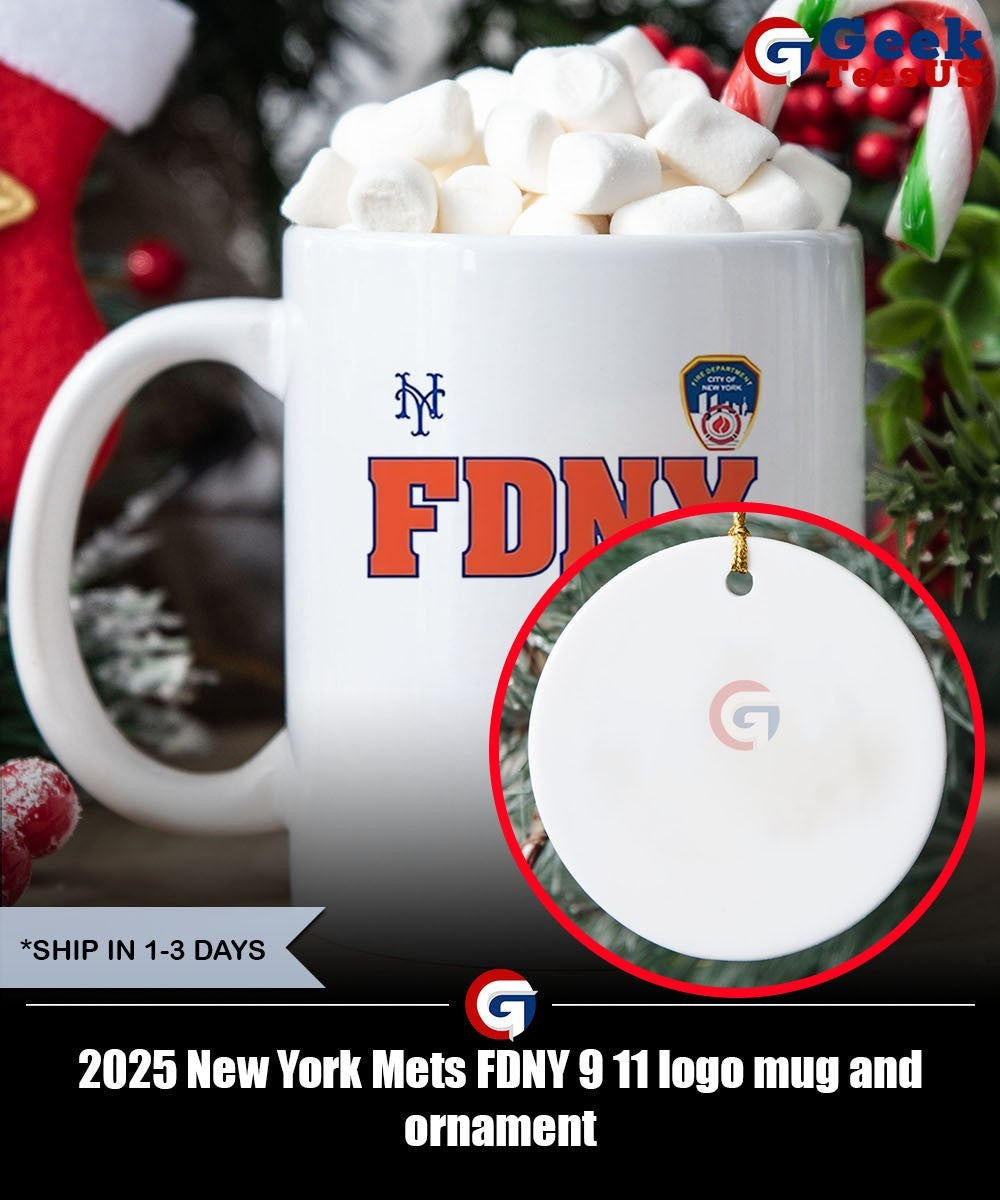 2025 New York Mets FDNY 9 11 logo shirt