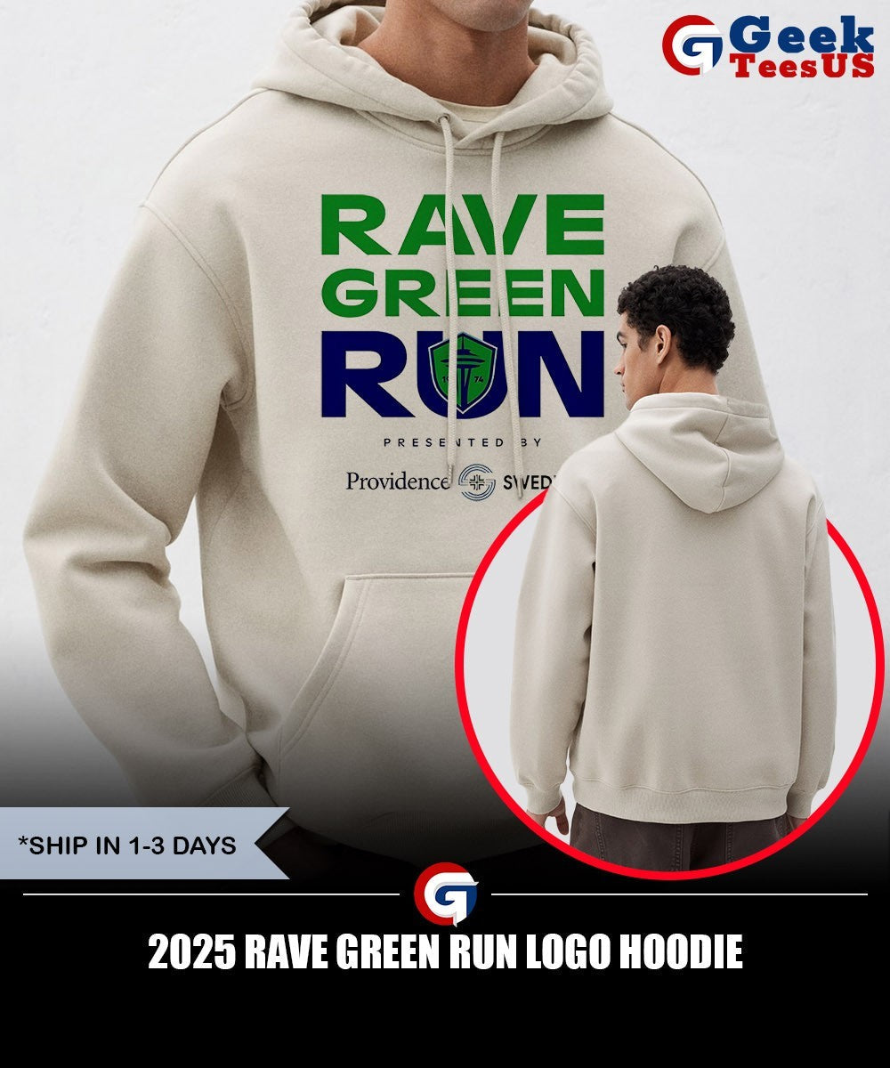 2025 Rave Green Run logo shirt