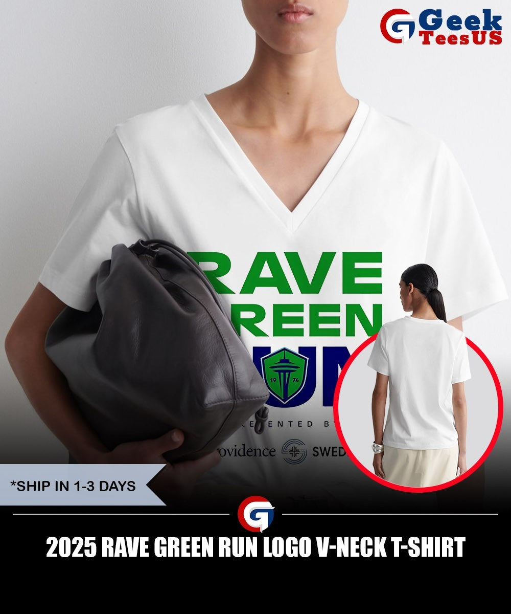 2025 Rave Green Run logo shirt