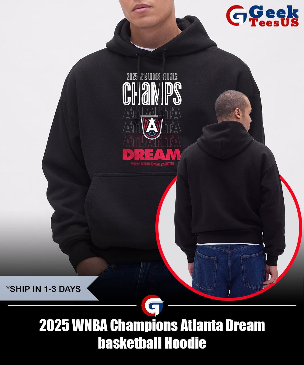 2025 WNBA Champions Atlanta Dream basketball shirt