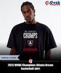 2025 WNBA Champions Atlanta Dream basketball shirt