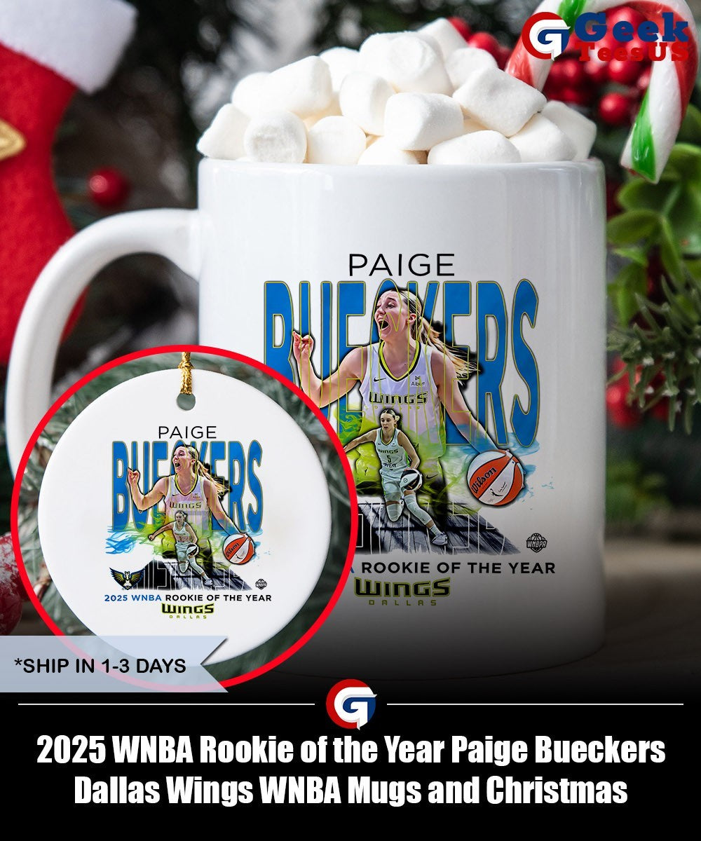 2025 WNBA Rookie of the Year Paige Bueckers Dallas Wings WNBA shirt